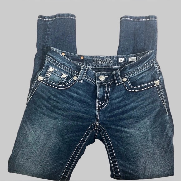 Miss me Rhinestone Jeans - Picture 2 of 4